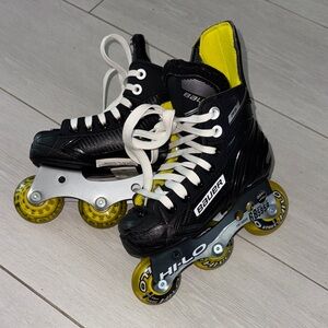 Bauer Black and Yellow Kids Inline Skates